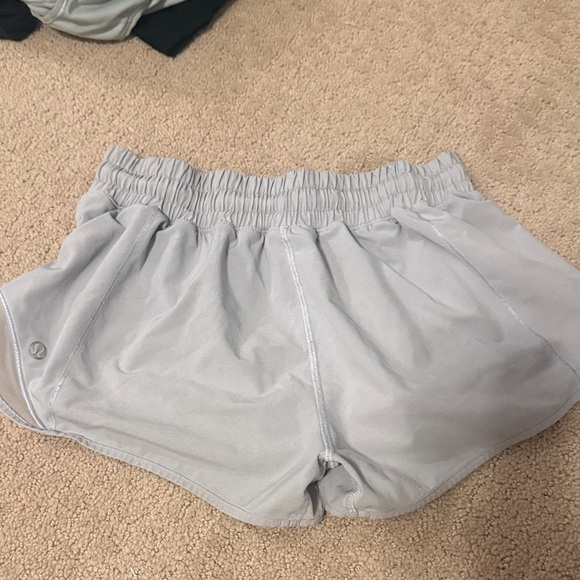 Women's Gray Lululemon Athletic Shorts - Picture 2 of 2